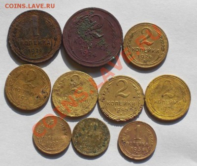 Лот ранних советов 1коп,2коп, 3коп, 5коп - 2сам.JPG