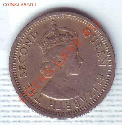 Брит.Кариб.Территории.10 Центов.1961.Парусник. до 15 Июля - 19610027.JPG