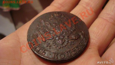 5 копеек 1781 КМ отличная, оценка - 339727127