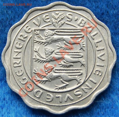 ГЕРНСИ - 3 пенса 1956 - до 16 июля - 273
