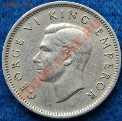 НОВАЯ ЗЕЛАНДИЯ - 6 пенсов 1947 - Гуйя - до 16 июля - 243