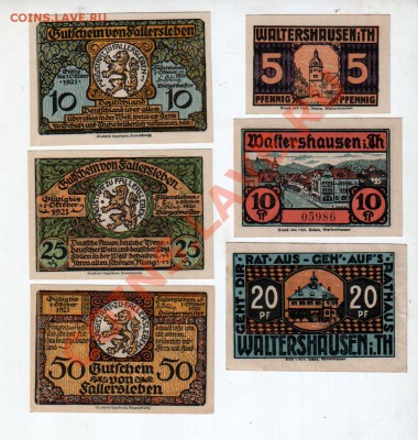 [DE] Нотгельды Фаллерслебен, Вальтерсхаузен, 14.07 @ 22:00 - banknote_0284