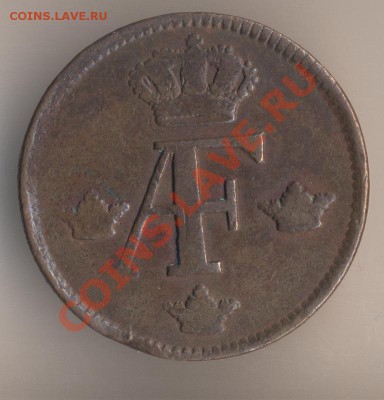 Швеция. 1 эре. 1749, 1761 - 146