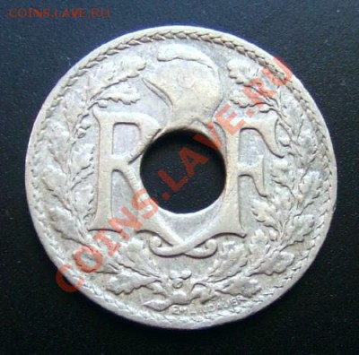 ФРАНЦИЯ 10 сантимов (1918) до 16.07 (22.00) - Франция 10 сантимов (1918) А