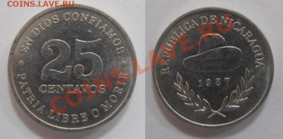 Иностранные монеты и наборы. - Никарагуа 1987.JPG