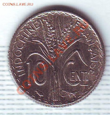 Франц.Индокитай.10 Сантимов.1940. до 18 Июля - 19400049.JPG