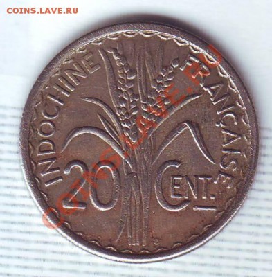 Франц.Индокитай.20 Сантимов.1941. до 18 Июля. - 19410068.JPG