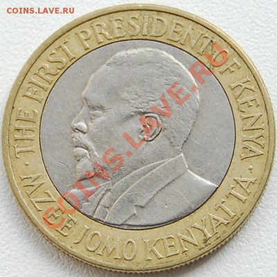 БИМ. КЕНИЯ- 10 шиллингов 2005 - до 18 июля - 525