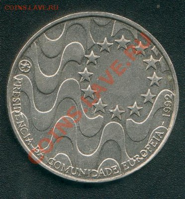 Португалия. 200 эскудос. Президентство в Евросоюзе - P41
