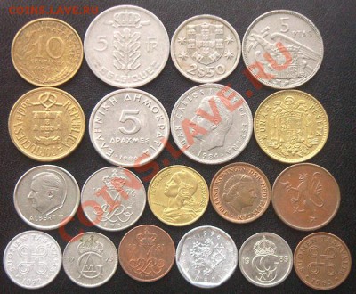 37 разных монет (см. фото и описание). До 14.07_22.04мск - 5808