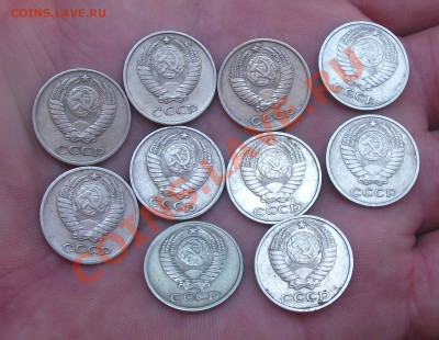 10 копеек 1969 год  10 штук - DSCF4552яя