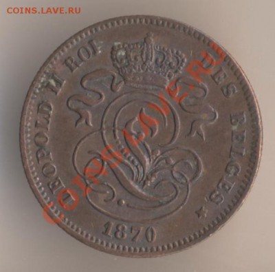 бельгия 2 центовики 1919 и 1864 - 112