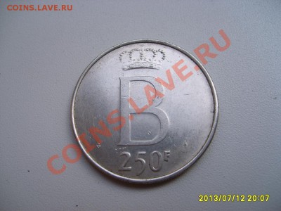 БЕЛЬГИЯ,250 ФРАНКОВ 1976(Baudouin Roi des Belges)!до16.07 - S6000204.JPG