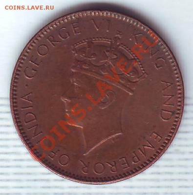 Брит.Цейлон.1 Цент.1937.Георг 6 до 20 Июля - 19370049.JPG