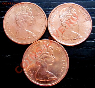 Y40 Канада 1¢ 1967 3 шт. до 21.07 в 22°° - Y40 Canada 1c 1967 3 pcs_2