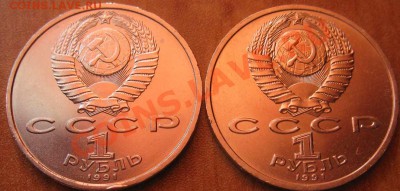Два МЕШКОВЫХ памятных рубля  К.В.ИВАНОВ, лот 166С 2х1 - IMG_3040