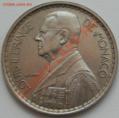 МОНАКО - 20 франков 1947 - до 21 июля - 600