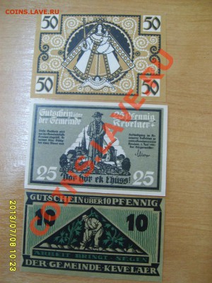 KEVELAER,10+25+50 ПФЕННИГОВ 1921г!!до 18.07.2013 - S6000006.JPG