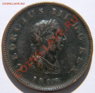 2 пенни Британия 1806г. хорошая - DSCN5629_thumb