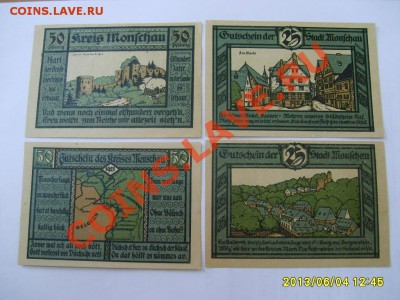MONSCHAU,2 * 50пф + 3 * 25пф 1921 год!!Unc!!до 18.07.2013 - S6001018.JPG