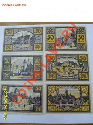 МЕРЗЕБУРГ,50пф * 6 +5,10,20,25 ПФЕННИГОВ 1921г !!Unc!до18.07 - S6001028.JPG