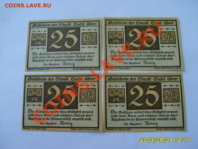 SUHL,4 * 25 ПФЕННИГОВ(виды стрелкового оружия)!до 18.07.2013 - S6000981.JPG
