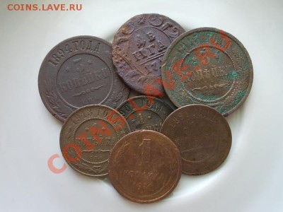 Лот медных монет 1741-1924г.г. до 20.07.13 в 21:00 по Москве - а1