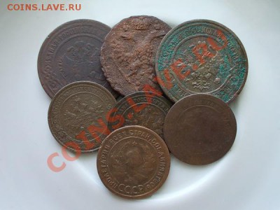 Лот медных монет 1741-1924г.г. до 20.07.13 в 21:00 по Москве - р1
