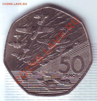 В.Британия.50 Пенсов.1994.День"Д". до 22 Июля - 19940021.JPG
