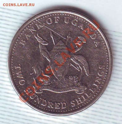 Уганда.200 Шиллингов.2008.Рыба. до 22 Июля - 19980038.JPG