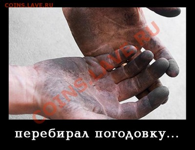Мои рисунки-приколы на НУМИЗМАТИЧЕСКУЮ тему - перебирал погодовку