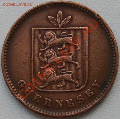 ГЕРНСИ - 4 дублона 1858 - до 22 июля - 712