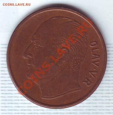 Норвегия.5 Оре.1958.Лось. до 22 Июля - 19580022.JPG