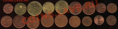 №1 Евроходячка,18 шт:1,2,5,10,20,50центов  19.07     22-00 - 4