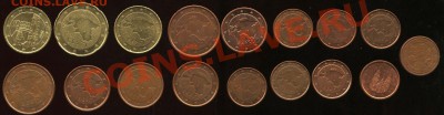 №2 Евроходячка,18 шт:1,2,5,10,20,центов 19.07 22-00 - 5