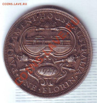 Ag.Австралия.Флорин.1927.Парламент.Георг 5. до 23 Июля - флорин.JPG