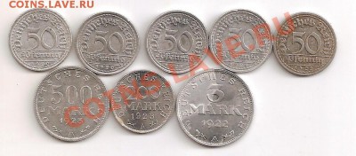 Германия 1874-1922гг. 5-PFENNIG 24 штуки. разные года. - сканирование0027