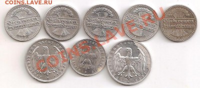 Германия 1874-1922гг. 5-PFENNIG 24 штуки. разные года. - сканирование0028
