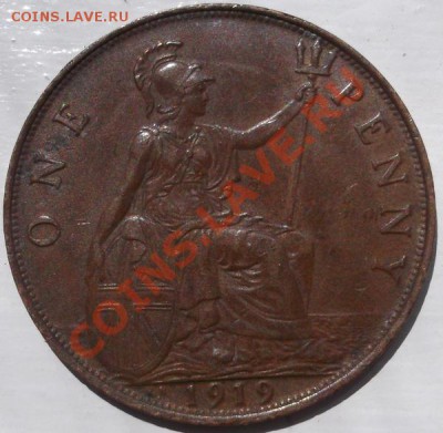 1 Penny 1919 KN Британия оценка - DSCF4017