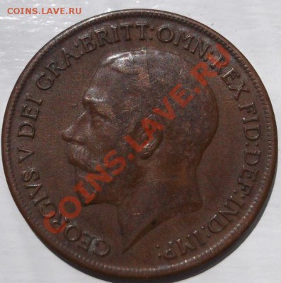 1 Penny 1919 KN Британия оценка - DSCF4016