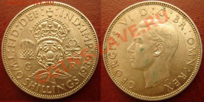 Великобритания: Ag-500 флорин 1939 Георг 6 до 23.07, 22- - Флорин 1939.JPG