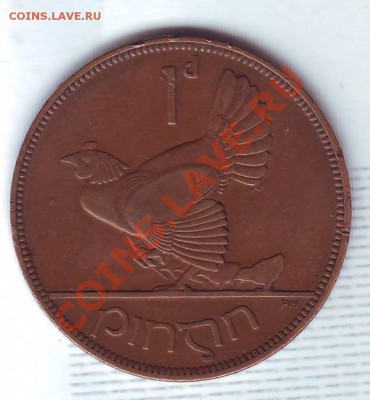 Ирландия.Пенни.1937.Курица. до 24 июля - 19370053.JPG