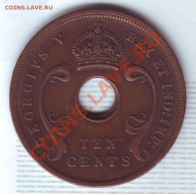 Брит.Вост.Африка.10 центов.1922.Георг 5. до 24 Июля - 19220015.JPG