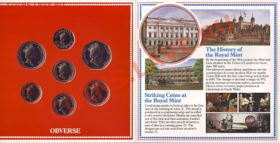 В.Британия.Набор монет.1985.BUNC. до 24 Июля - 19850030.JPG