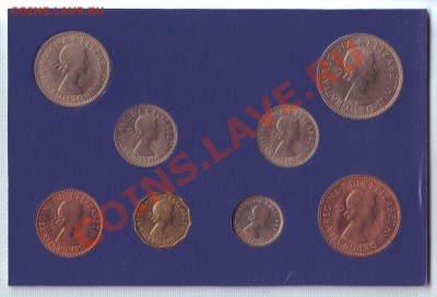 В.Британия.Набор монет.1962.UNC.до 24 Июля - 19640046.JPG