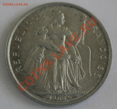 ФР.ПОЛИНЕЗИЯ 5 франков 1965г. до 25 июля 2013г. в 22-00 - IMG_6778.JPG
