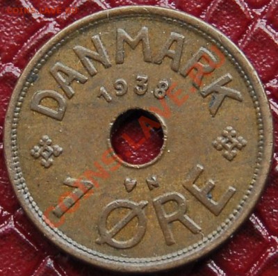 ДАНИЯ - 1 эре 1938 - до 25 июля - 038