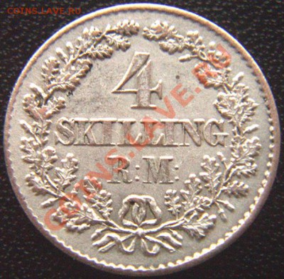 Дания_4 скиллинга 1856. Окончание 20.07_22.02мск - 6018