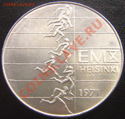 Финляндия_памятные 10 марок 1971. Серебро; до 20.07_22.18мск - 5897
