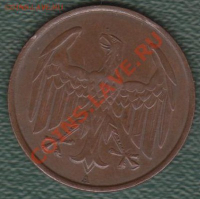 Германия, 4 Пфеннига 1932 А (22.07) - 72
